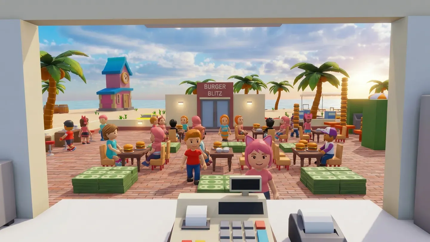 Idle Fast Food Restaurant Tycoon cover image