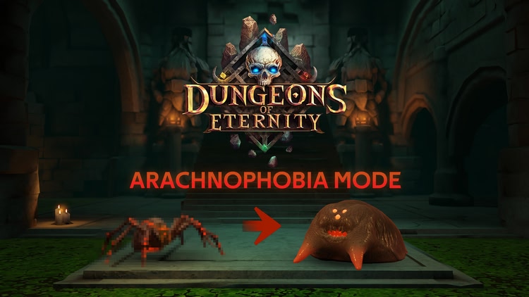 Developer update image for Arachnophobia Mode Update!