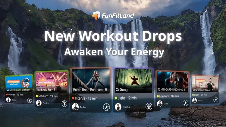 Developer update image for 📅 Sep. 4 | New Workout Drops: Awaken Your Energy