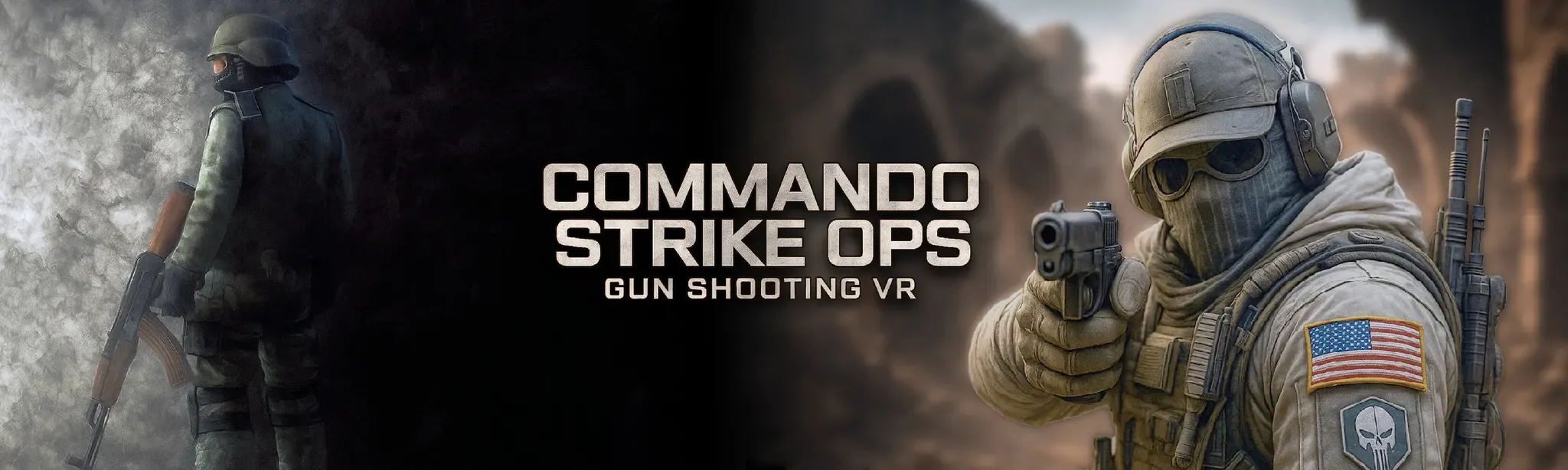 Commando Strike Ops : Gun Shooting VR