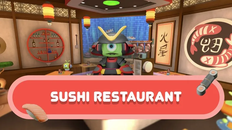 Developer update image for Dev Log: Sushi Bar 