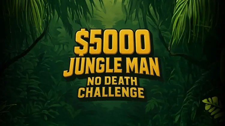 Developer update image for Fun Train Announces $5,000 Jungle Man No-Death Challenge... Enter Now! 💲💲💲