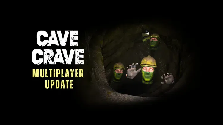 Developer update image for 👥Cave Crave multiplayer goes live with launch discount! Use promo code at the checkout: MULTIPLAYER-2CFB7B