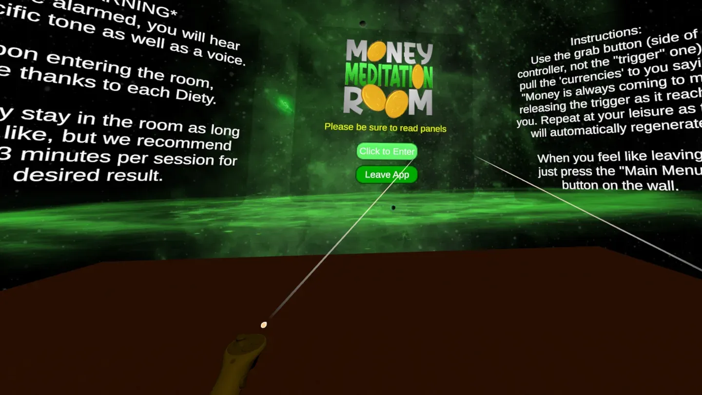 Money Meditation Room cover image