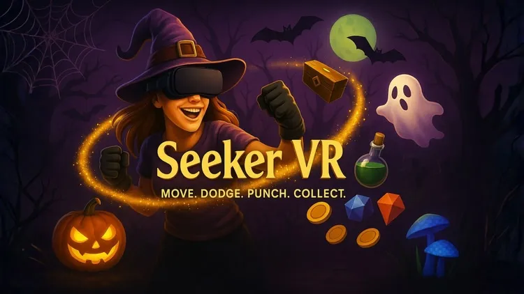 Developer update image for 🎃 Seeker VR — Halloween Update 2025! 👻