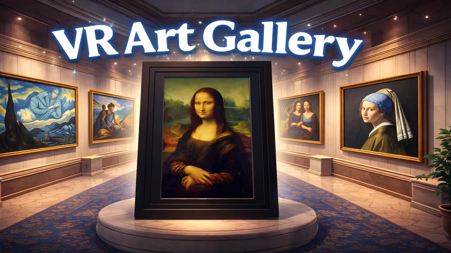 Virtual Art Gallery: VR Exhibition trailer 0