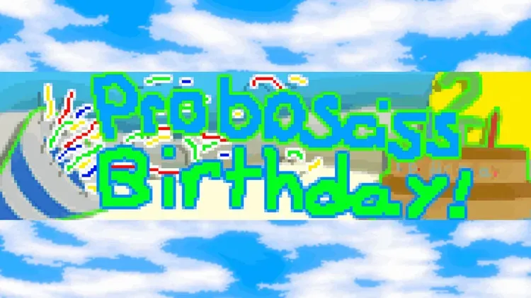 Developer update image for Probosciss Birthday Update: New Features & Improvements!