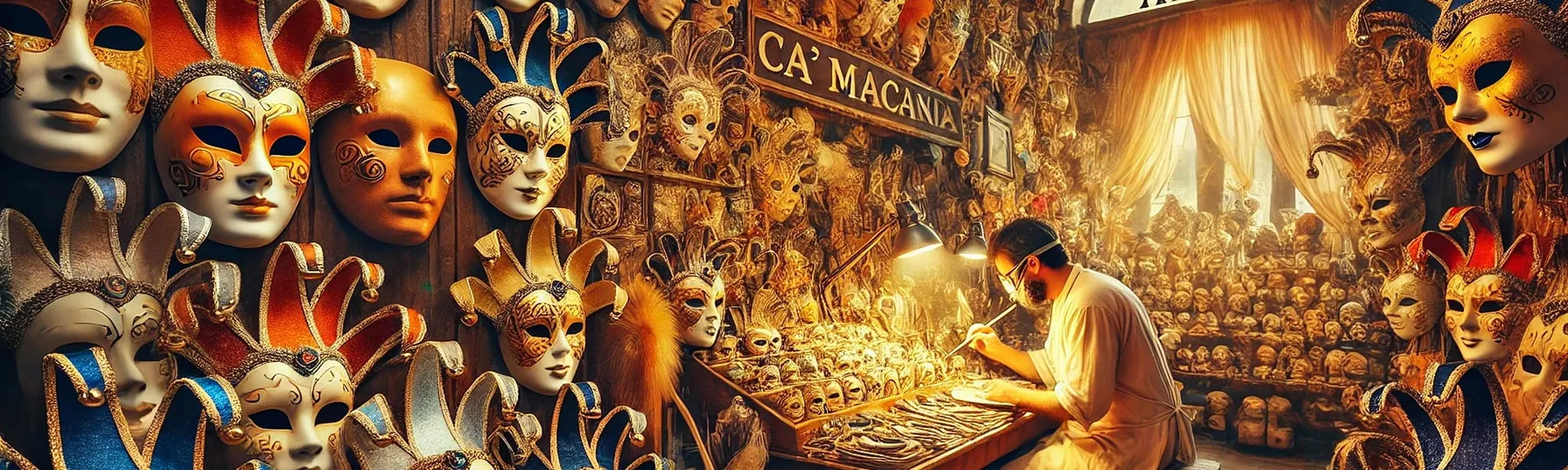 VR TRAVEL Venice Carnival Masks Atelier