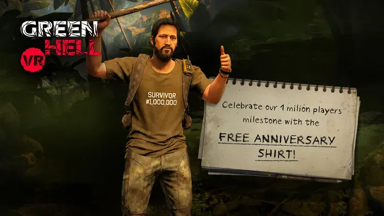 Developer update image for 🎉🌴 We’ve hit 1 million players! 🌴🎉