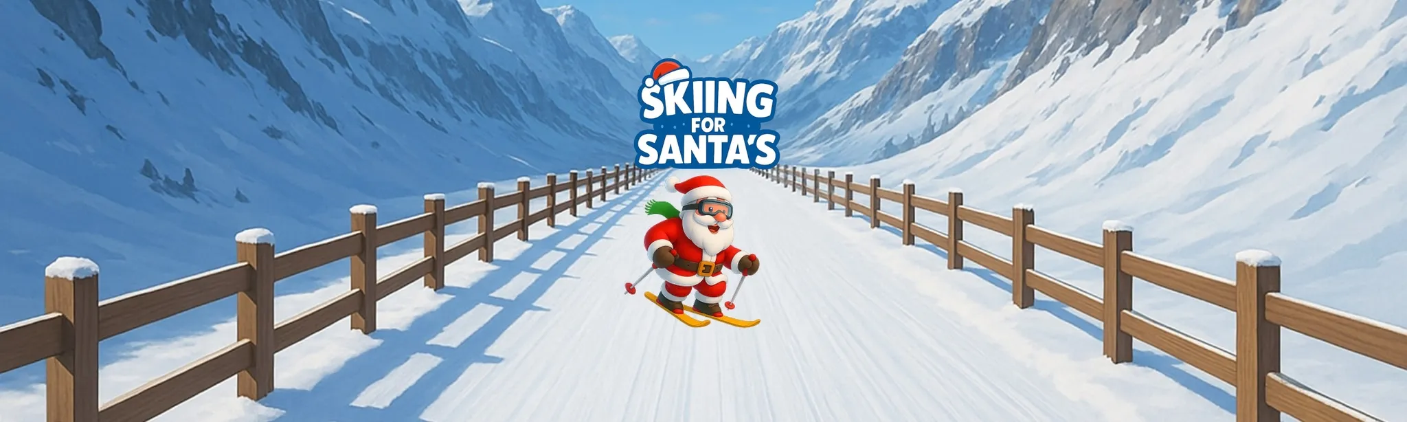 Skiing for Santa's