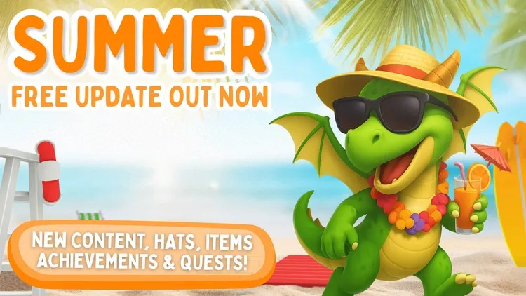 Developer update image for Free Summer Update | Out Now!
