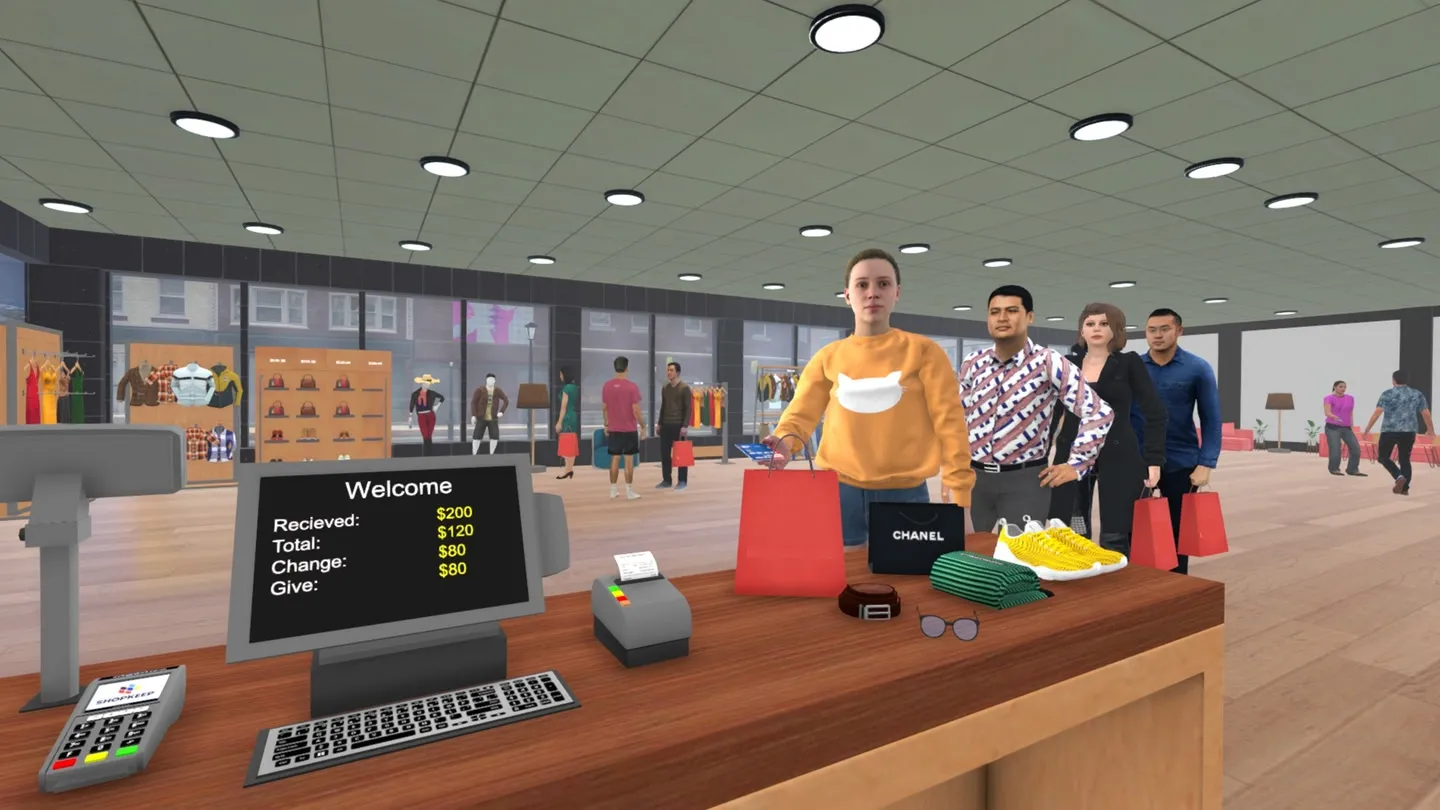 Fashion Store Simulator Game cover image