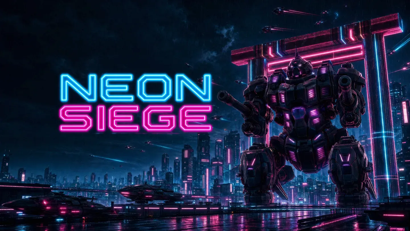 NEON SIEGE ネオン防衛戦 trailer 0