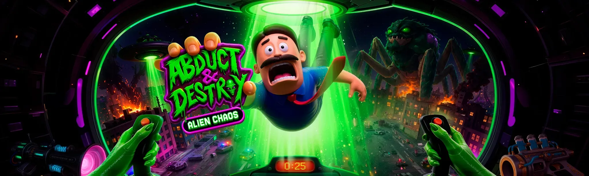 Abduct & Destroy VR: Alien Chaos