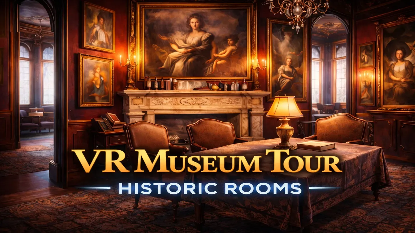 VR Museum Tour: Historic Rooms trailer 0
