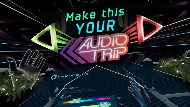 Developer update image for Make this YOUR Audio Trip: Customization features!