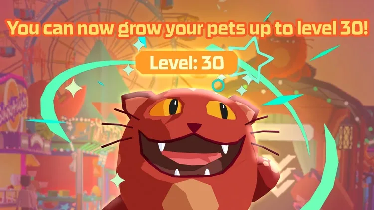 Developer update image for New pet features unlocked: level 30 and public progress 🐾