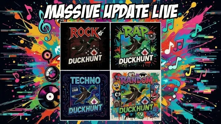 Developer update image for Pick Your Vibe: Rap, Rock or Techno 🔥