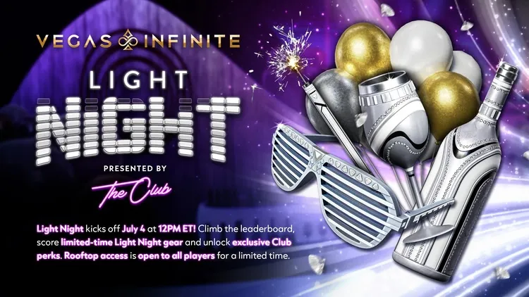 Developer update image for Vegas Infinite - Light Night Starts Now!