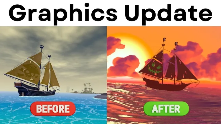 Developer update image for ✨Graphics Update✨
