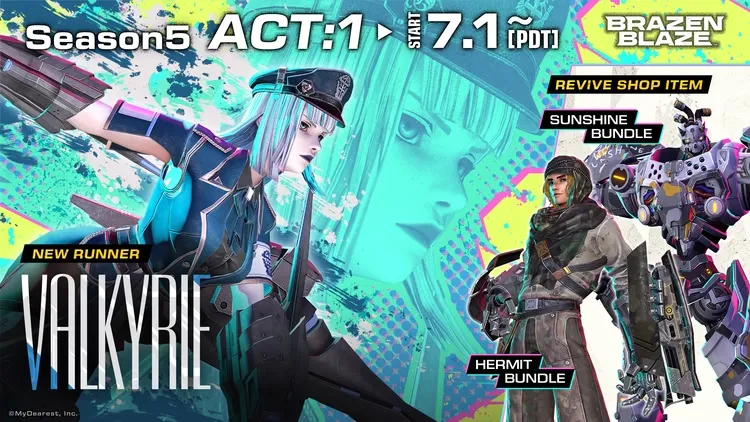 Developer update image for [UPDATE] BRAZEN BLAZE – SEASON 5 ACT:1 BEGINS!