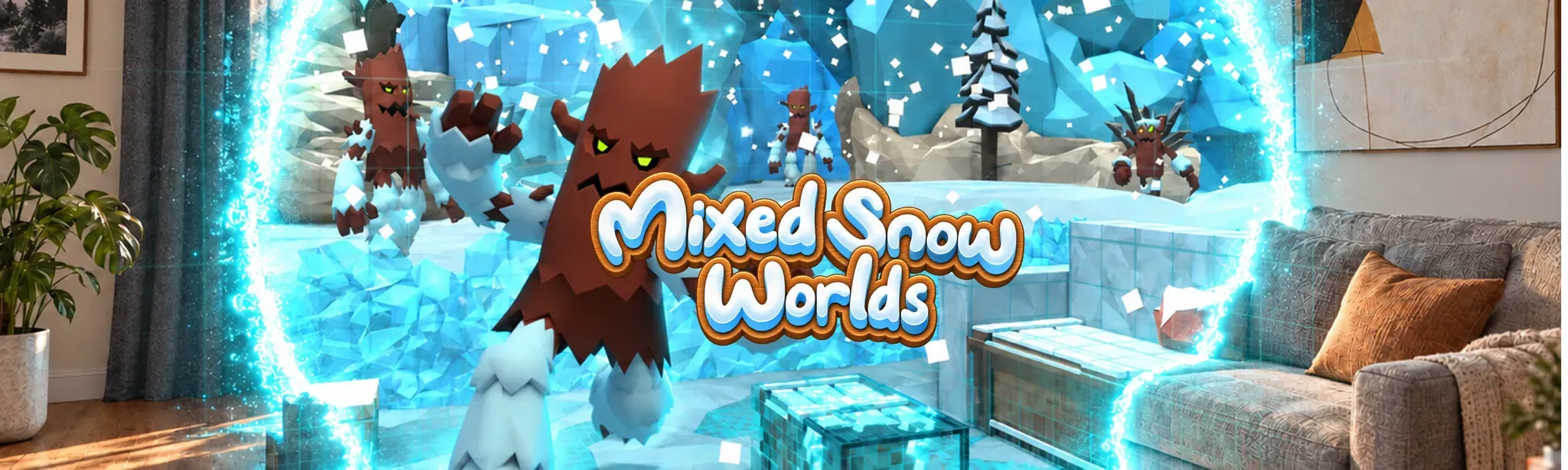 Mixed Snow Worlds