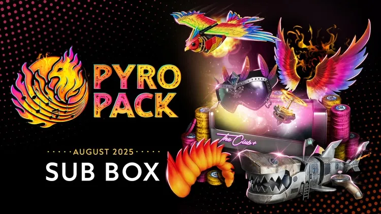 Developer update image for August Sub Box: Pyro Pack!