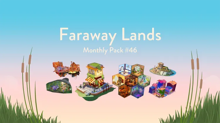 Developer update image for 🧩 Monthly Pack #46 - Faraway Lands