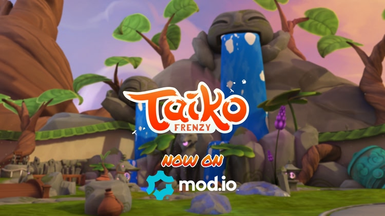 Developer update image for Taiko Frenzy is now on mod.io