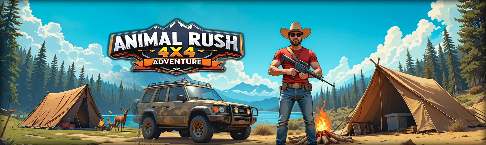 Animal Rush: 4x4 Adventure