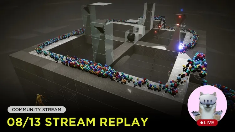Developer update image for Watch Our 8/13 Stream!