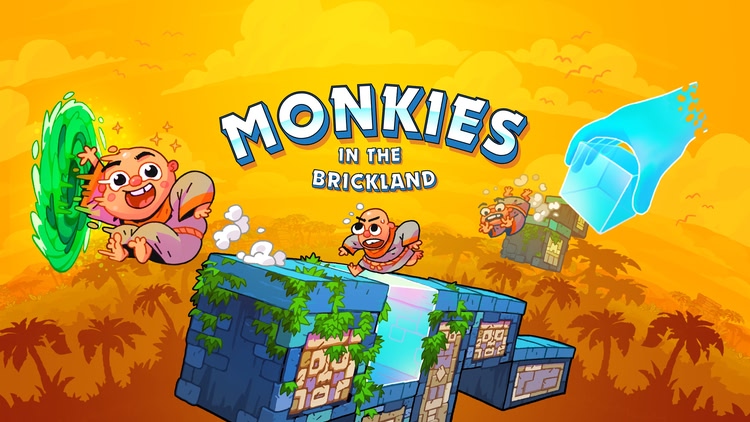 Developer update image for Check out our new game! "Monkies in the Brickland" - a heart-pounding, reflex-testing journey!