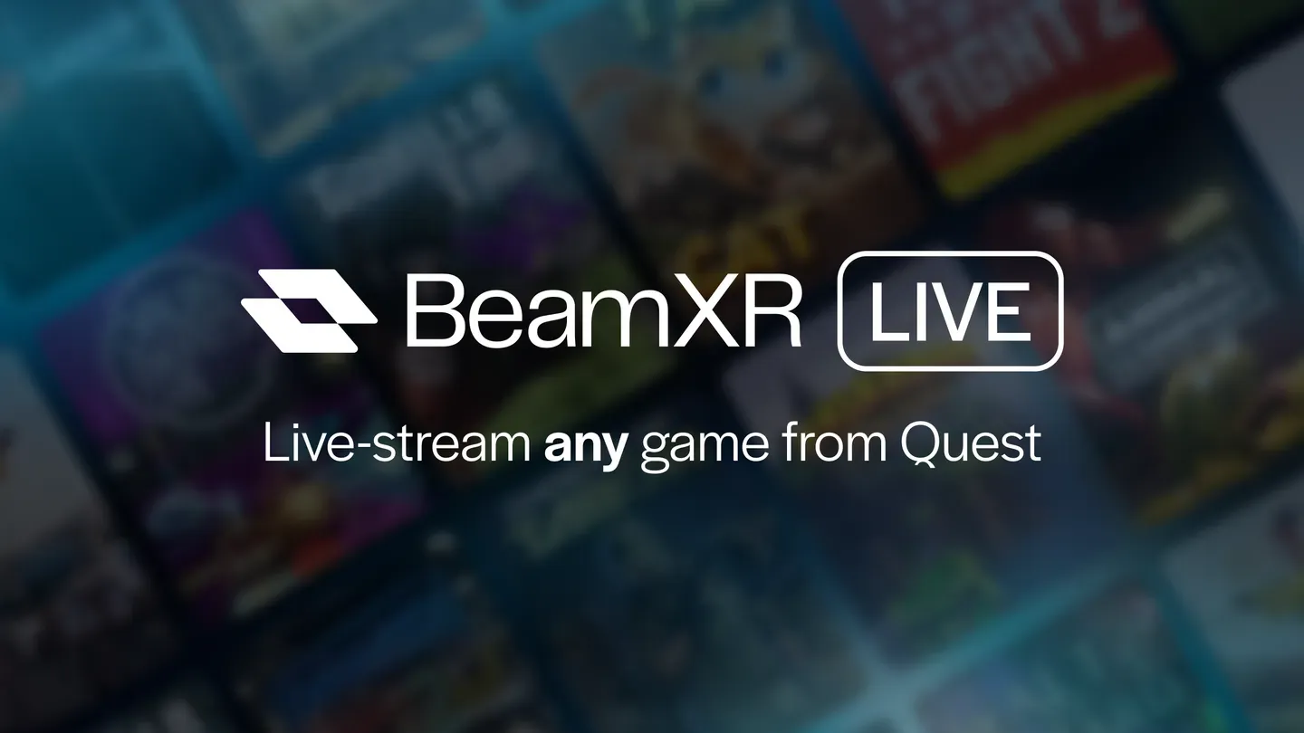 BeamXR Live - Stream to Socials trailer 0