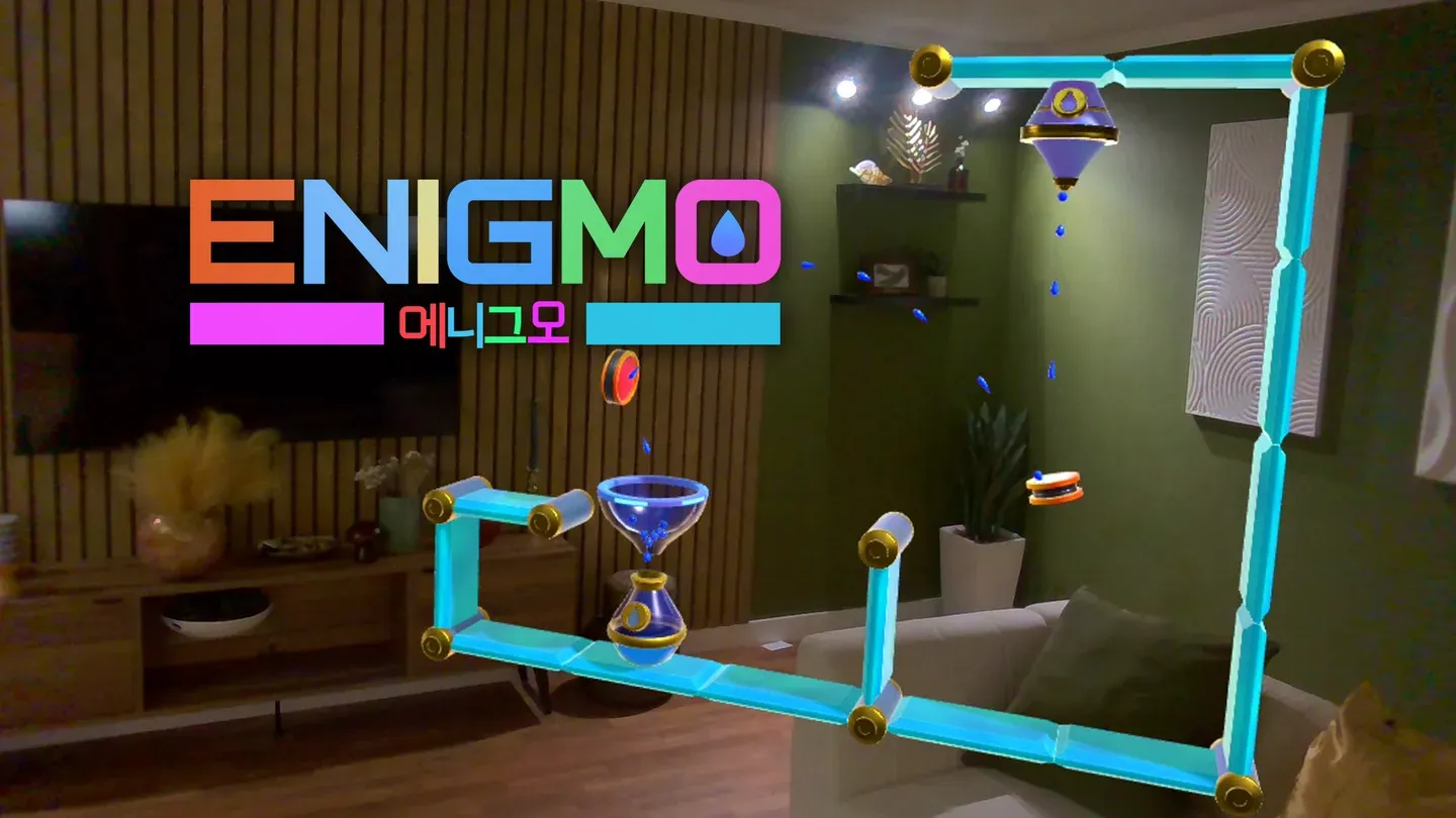 Enigmo - spatial puzzle trailer 0