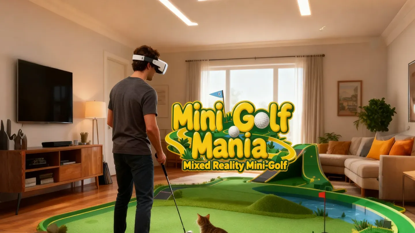 Mini Golf Mania: Mixed Reality Mini Golf trailer 0