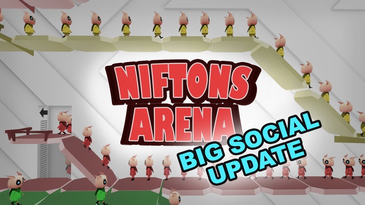 Developer update image for Niftons Arena got more social!