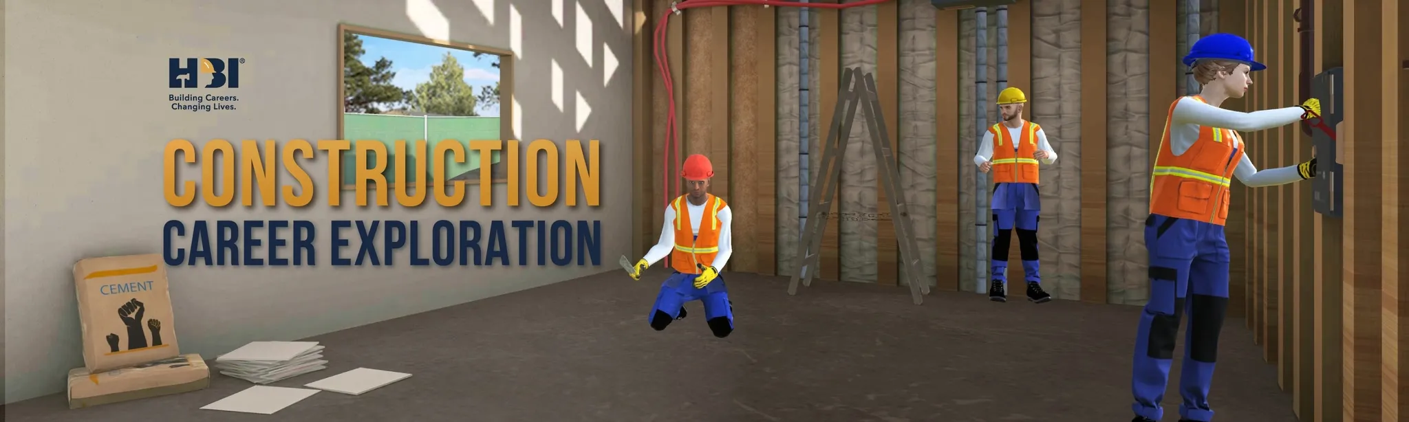 HBI (Home Builders Institute) Construction Career Exploration   hero image