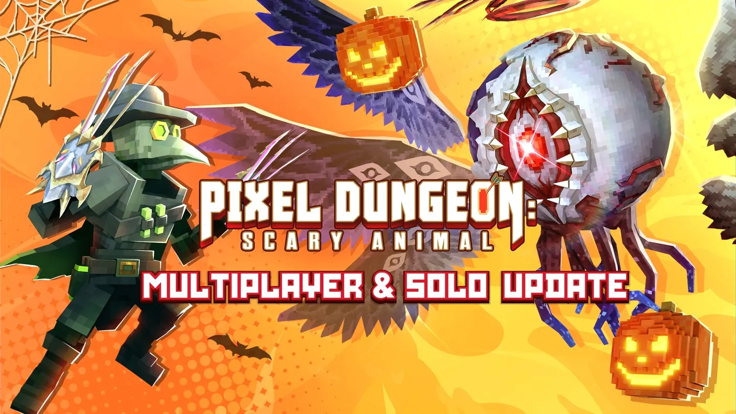 Pixel Dungeon: Scary Animal trailer 0
