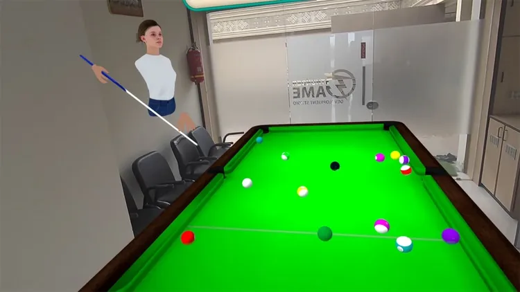 Developer update image for Pool Game VR - New Update Available: Mixed Reality (MR) Mode with Realistic Physics and Room-Scale Play