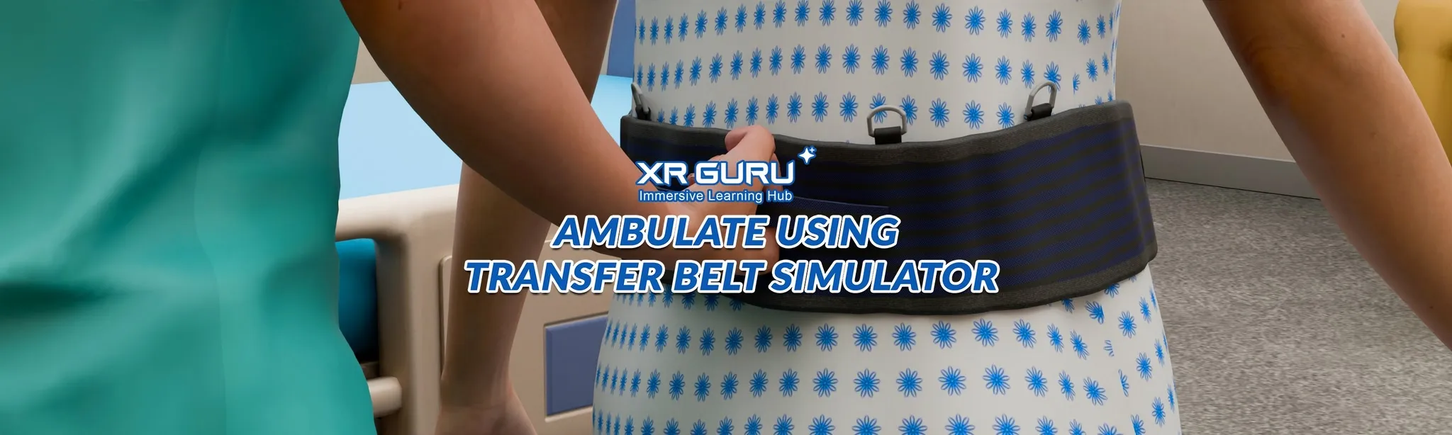 Ambulate using Transfer Belt Simulator