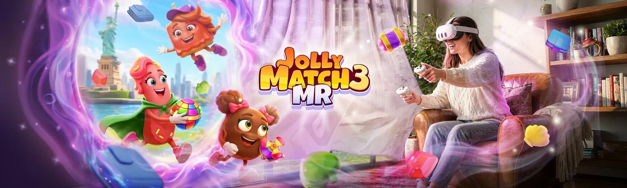 Jolly Match: First MR Match-3 Puzzles