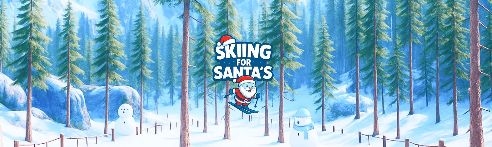 Skiing for Santa's
