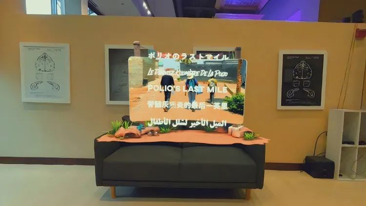 Developer update image for 'Polio's Last Mile' - now in FIVE languages