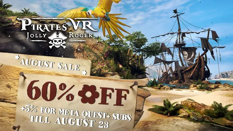 Developer update image for Get 60% off Pirates VR: Jolly Roger !