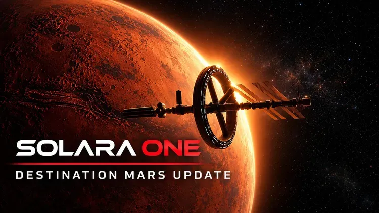 Developer update image for SOLARA ONE: Destination Mars Update