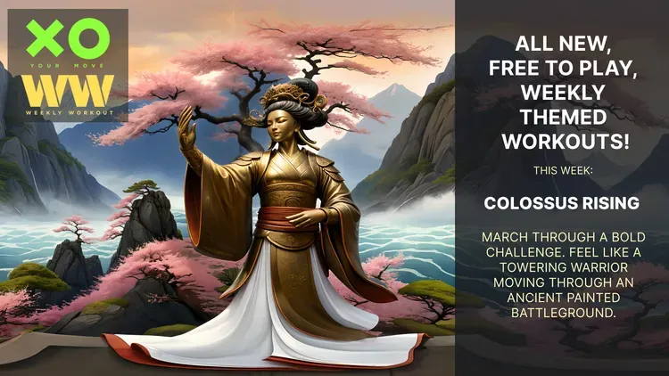 Developer update image for New Weekly Workout- The Colossus is Rising!