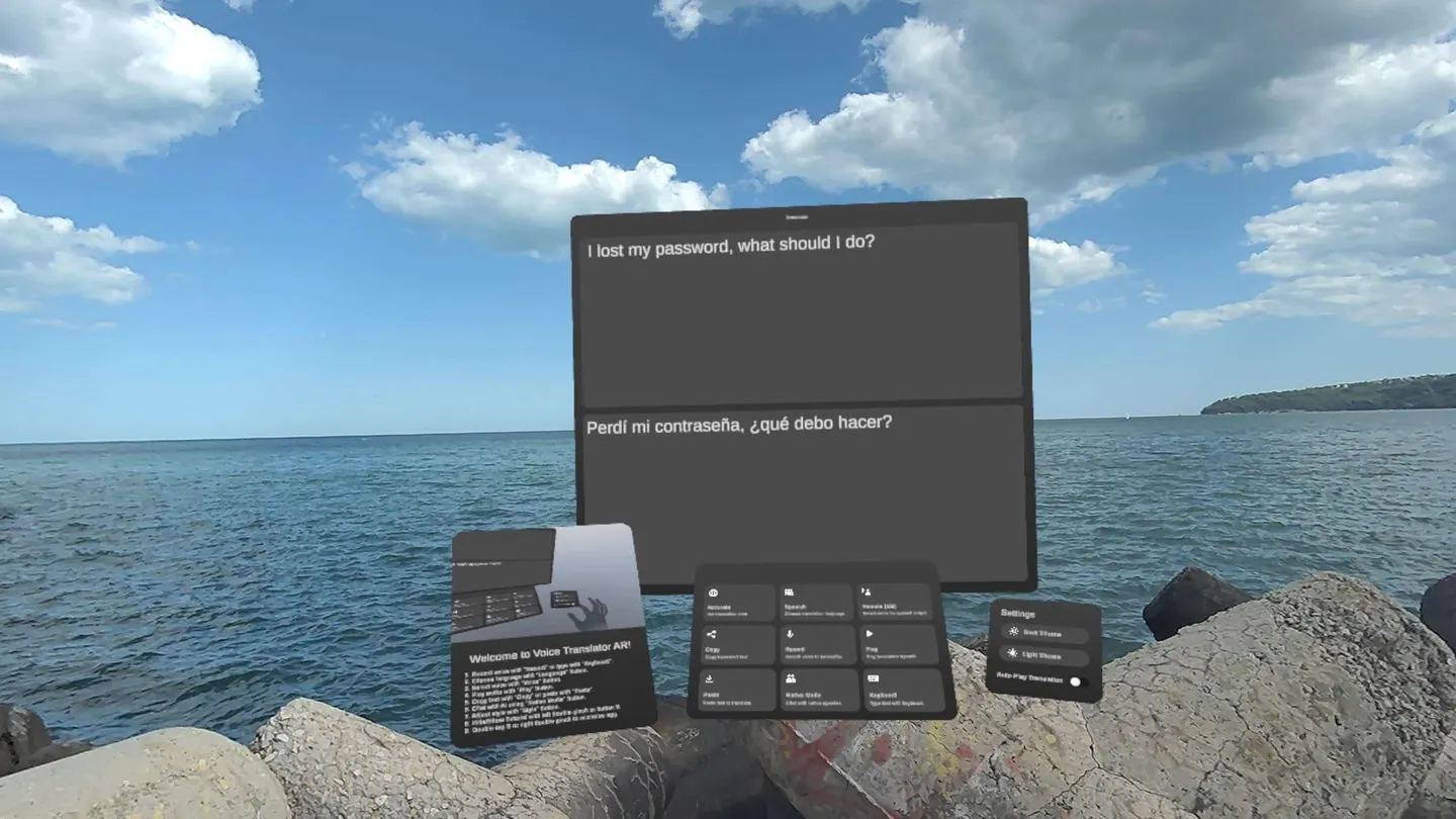 Voice Translator AR cover image