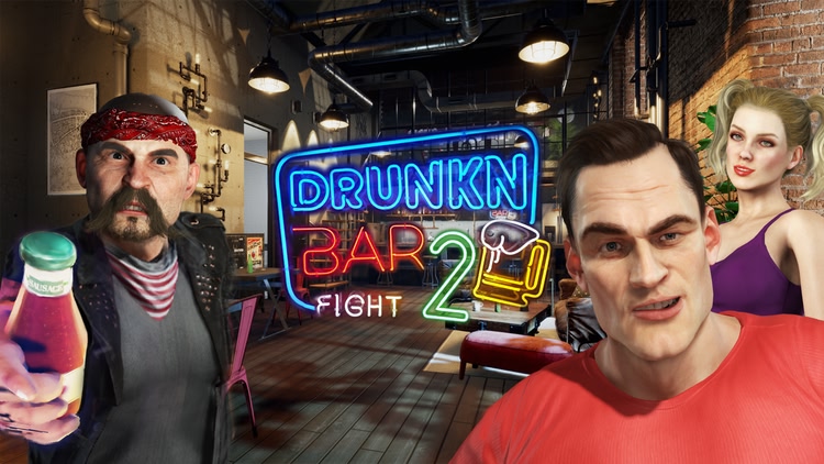 Developer update image for Drunkn Bar Fight 2 -Early Access RELEASED