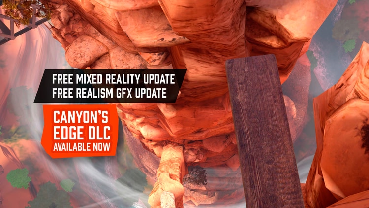 Developer update image for Free Mixed Reality Update & Enhanced Graphics PLUS new Canyon’s Edge DLC