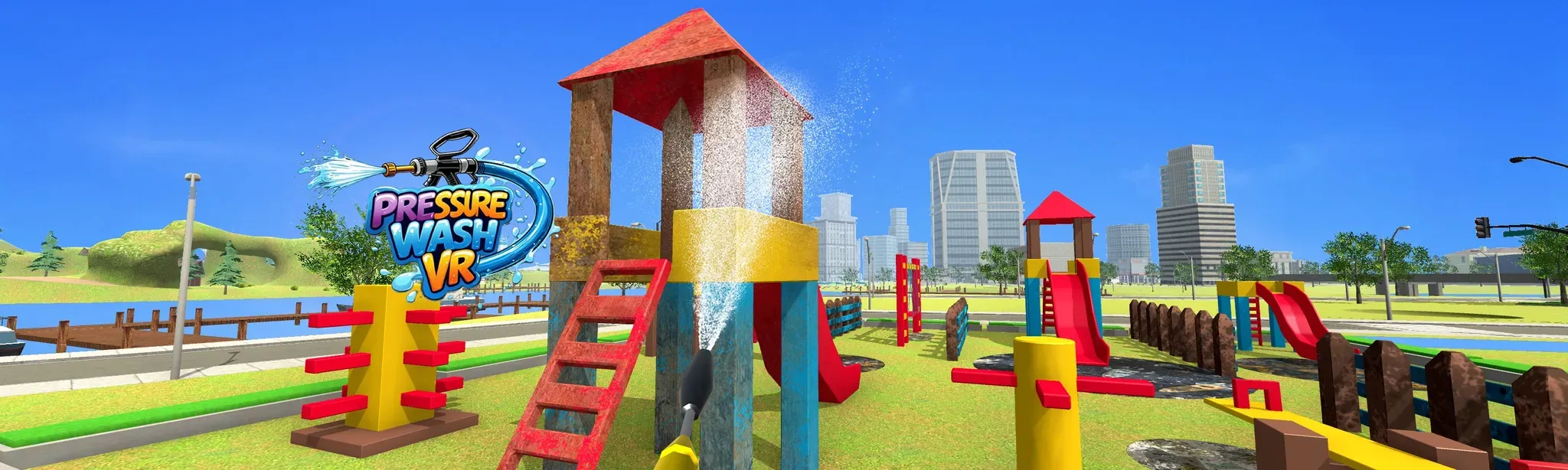 Pressure Wash VR: ASMR Power Washer Fun
